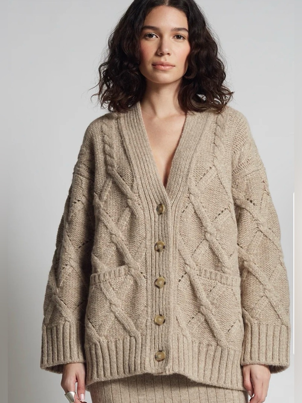 KAYLN CARDI | OATMEAL MELANGE